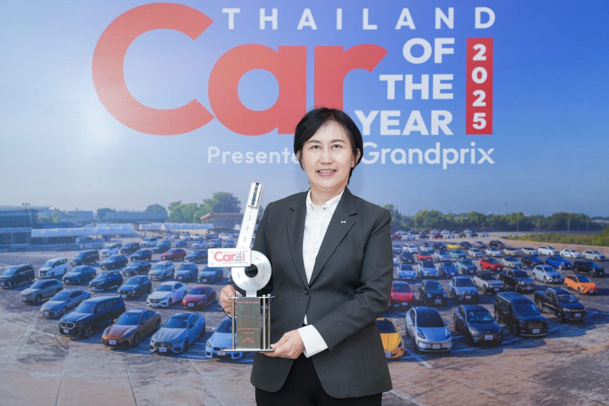 XPENG G6 คว้ารางวัล 'BEST SUV EV (RWD)' ในงาน Car of The Year 2025