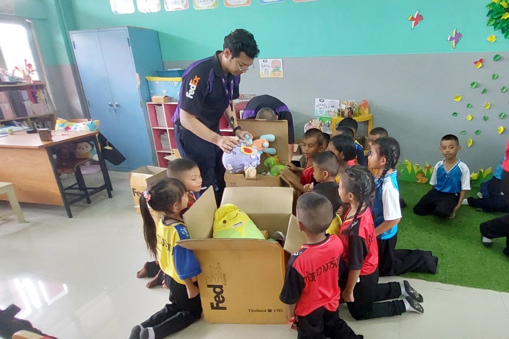 เฟดเอ็กซ์ จับมือ มูลนิธิศุภนิมิตแห่งประเทศไทย เสริมสร้างพลังใจและส่งมอบโอกาสให้เยาวชนไทยในชนบท