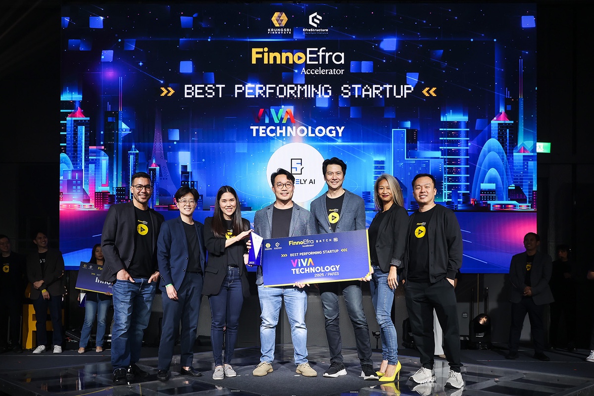 ประกาศผลสุดยอดสตาร์ทอัพ คว้ารางวัลจาก Finno Efra Accelerator Demo Day Batch 1 เตรียมบินลัดฟ้าร่วมงานเทคใหญ่ 3 ประเทศ