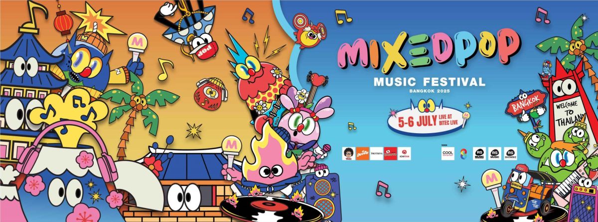 MIXEDPOP MUSIC FESTIVAL BANGKOK 2025 to make a comeback with unmissable top Asian pop artists