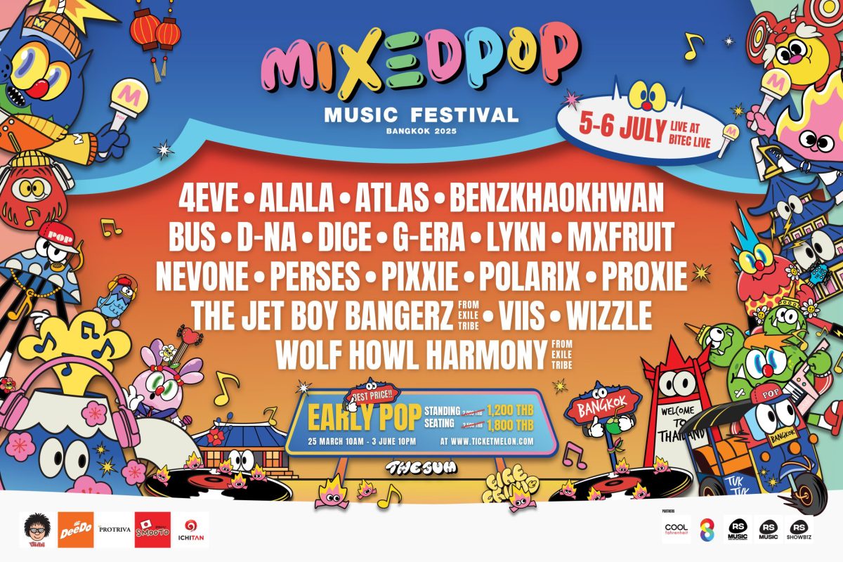 MIXEDPOP MUSIC FESTIVAL BANGKOK 2025 to make a comeback with unmissable top Asian pop artists