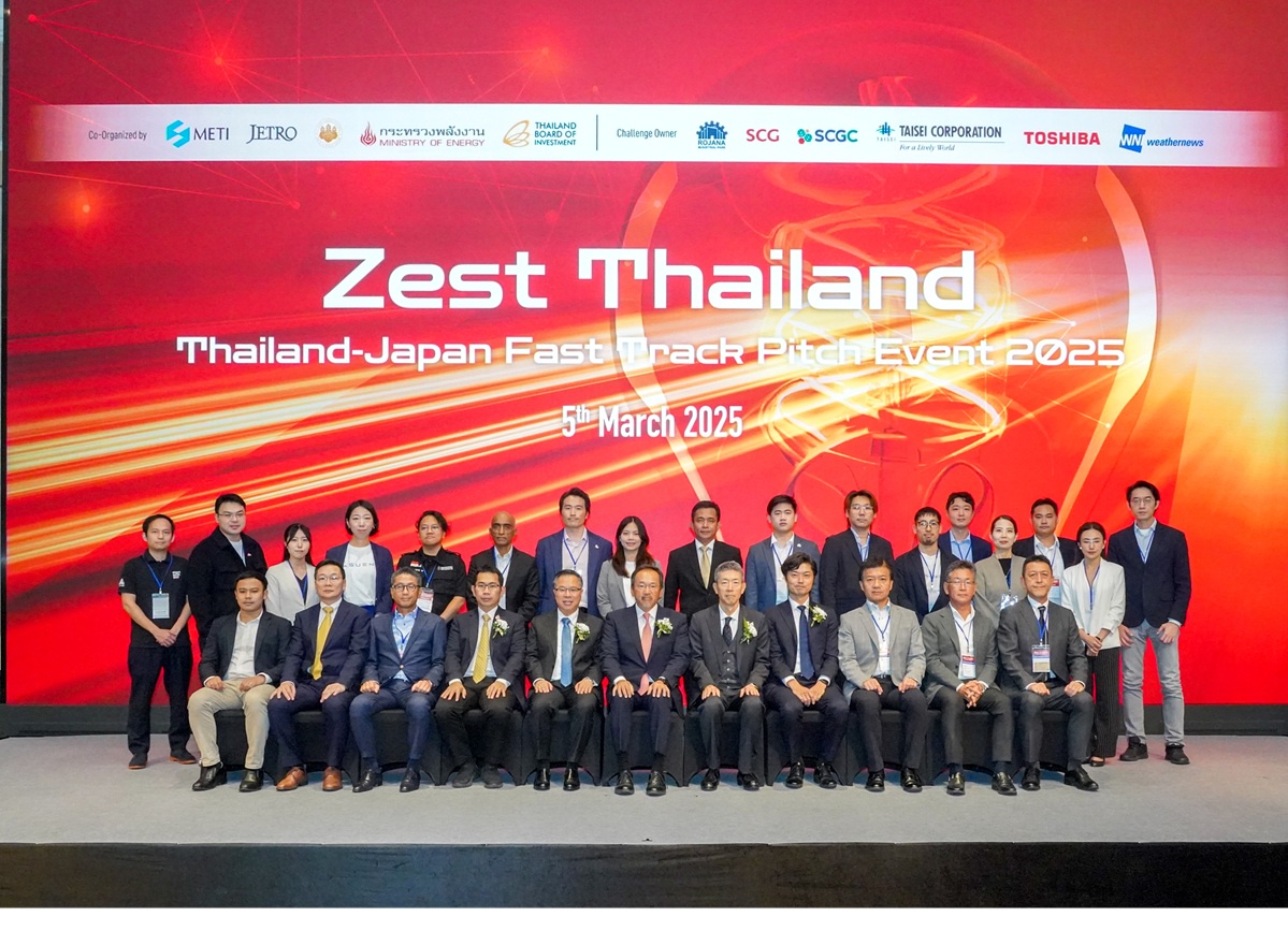 Zest Thailand/Thailand-Japan Fast Track Pitch Event 2025 to Accelerate Global Open Innovation of Japanese Companies, Startups and SMEs