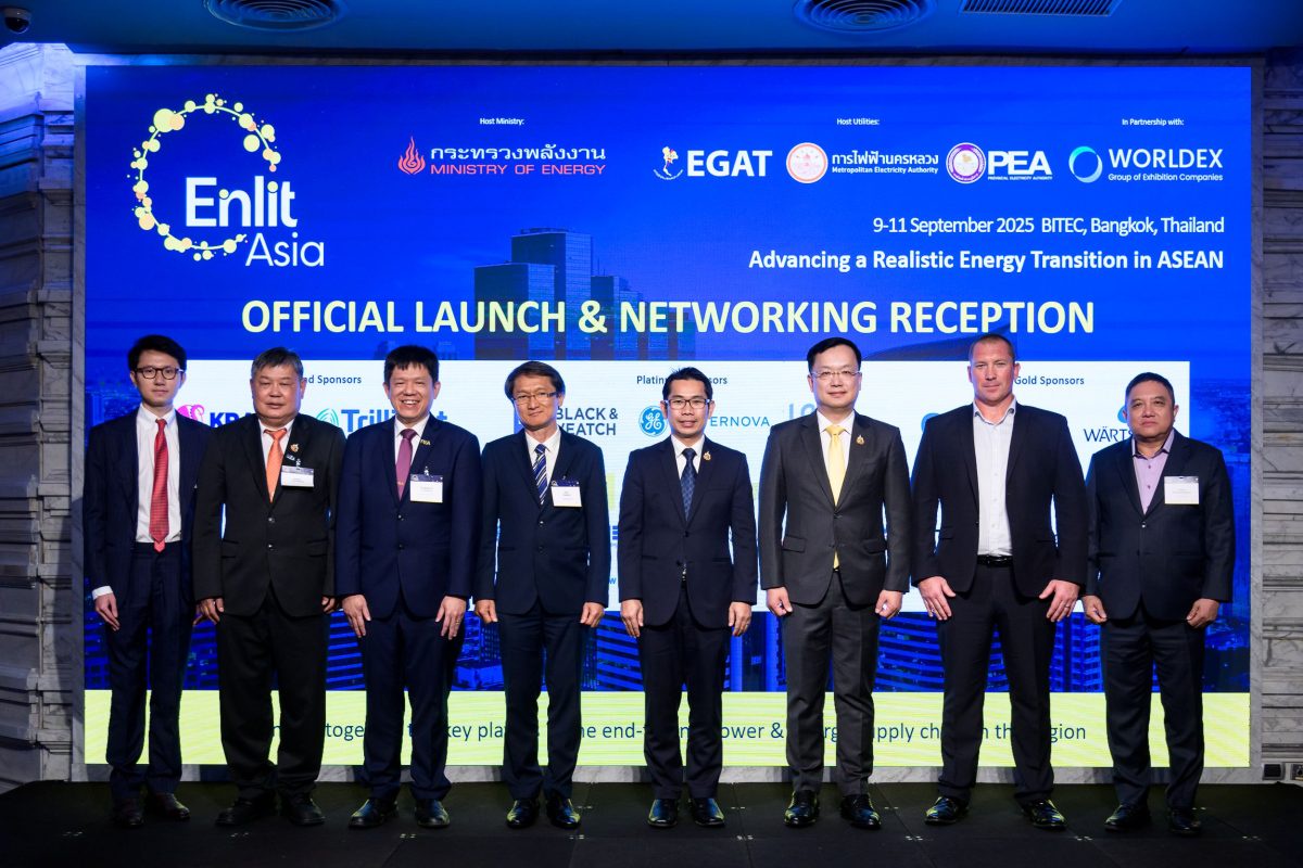 Enlit Asia 2025 Officially Launched in Bangkok, Setting the Stage for ASEAN's Energy Transition