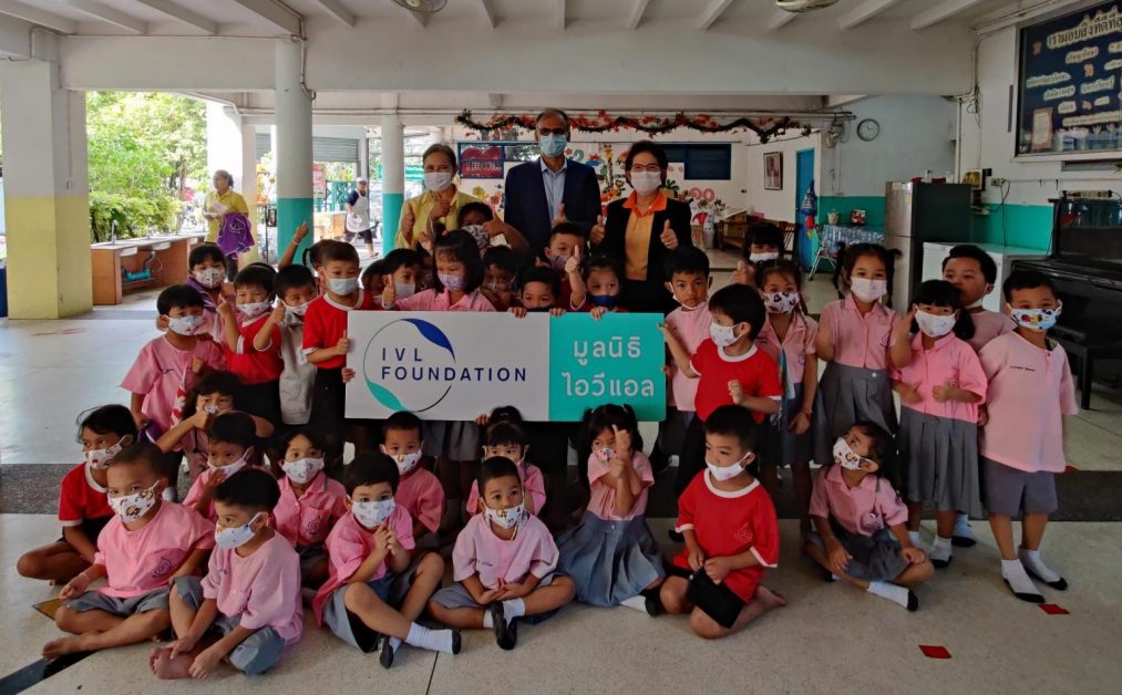 IVL Foundation Supports Lunch for Kindergarten Students in Klong Toey Community