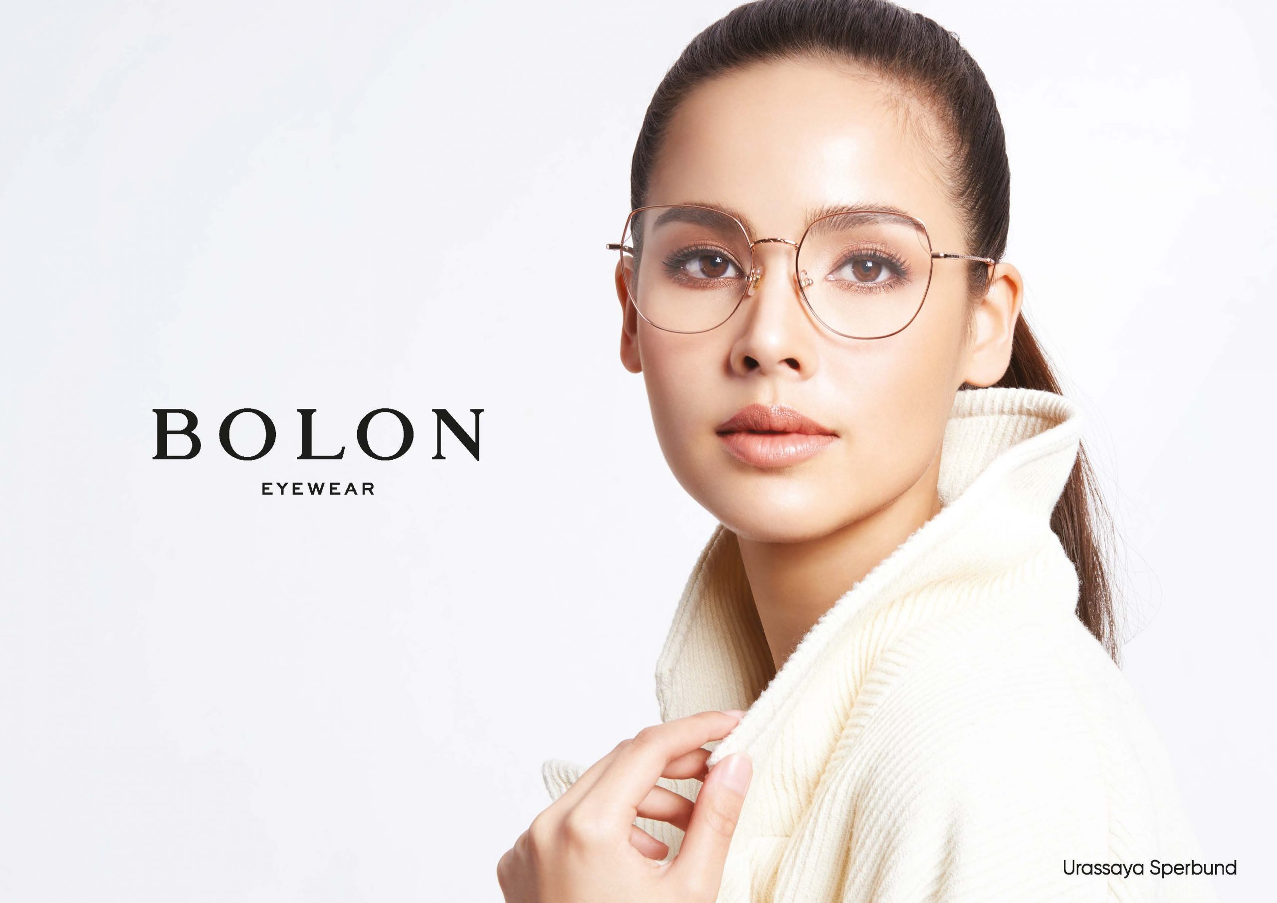 Yaya Urassaya encourages glasses wearers to feel confident and fashionable in the new Bolon Eyewear Fall/Winter 2020 Collection